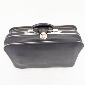 🖤 Vintage Japanese 1960's Zip Suitcase 🖤